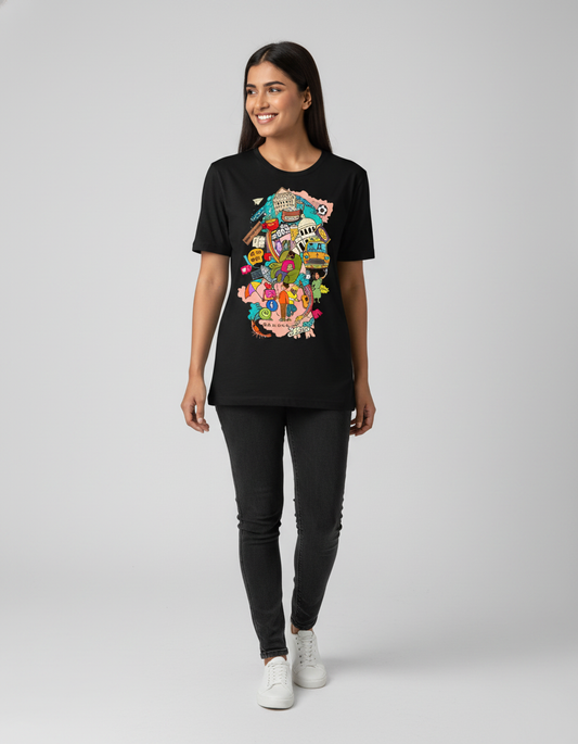 Bondhu Love Bengali Graphic T-Shirt