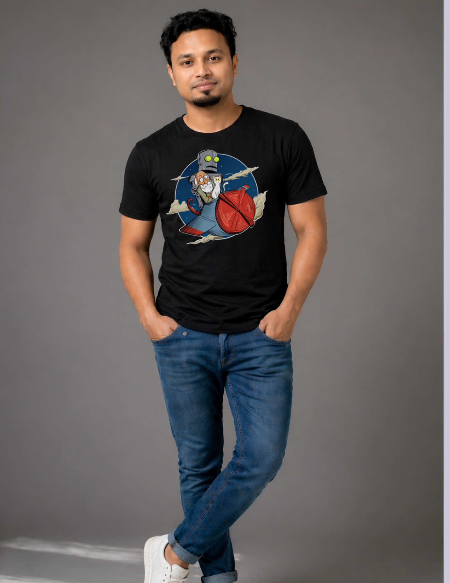 Professor Shanku Graphic T-Shirt – Bengali Sci-Fi Tee