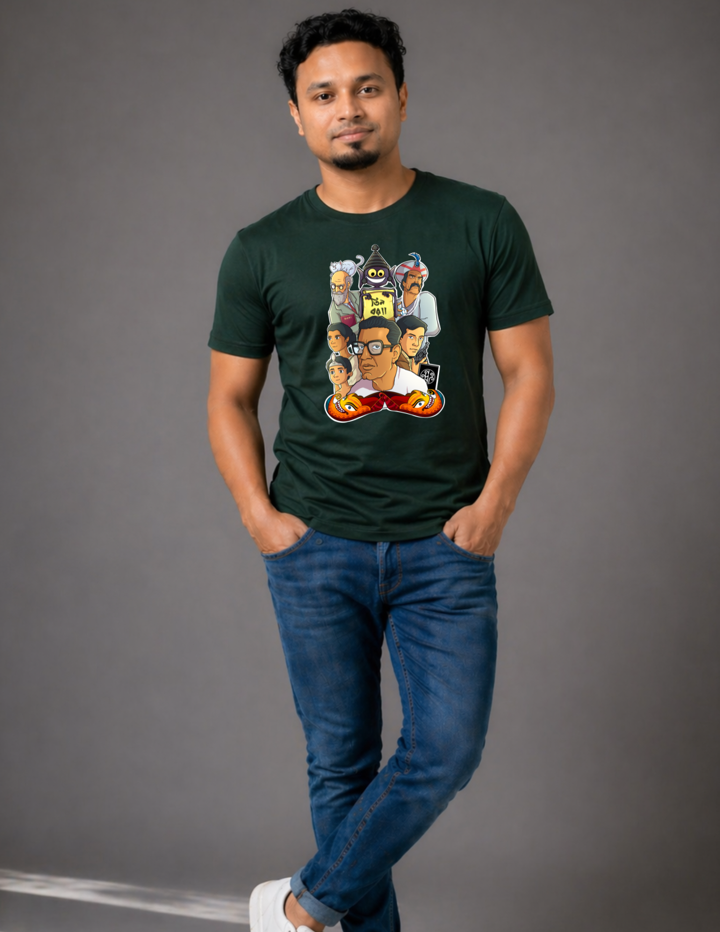Ray Universe Tribute Bengali Graphic T-Shirt| Unisex| Bunkstar