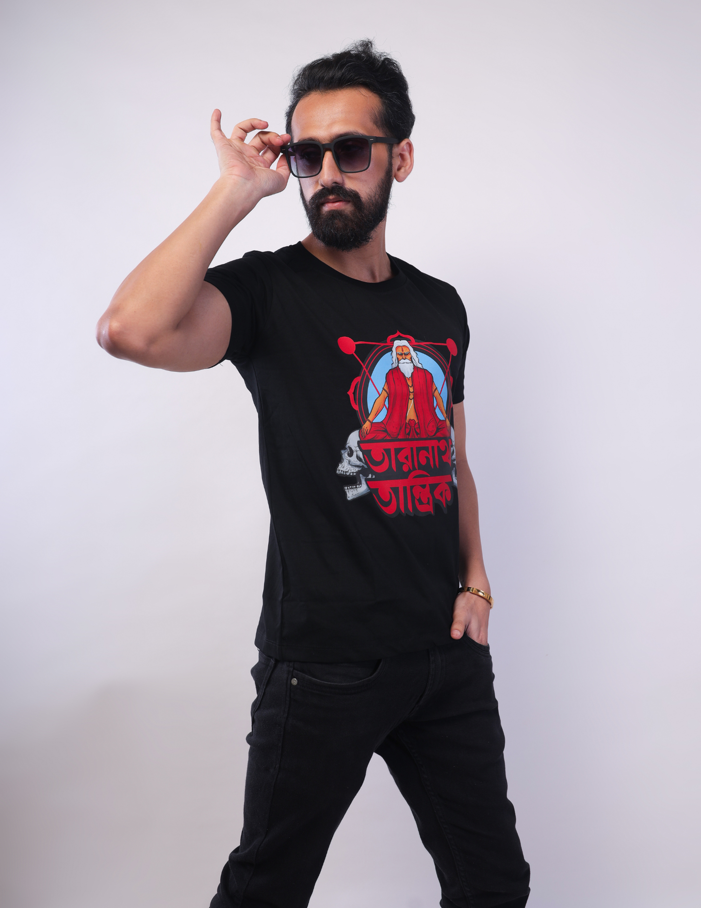 Taranath Tantrik Bengali Graphic T-Shirt